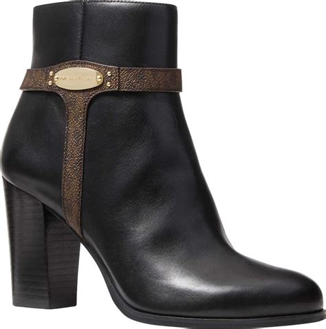 michael kors finley ankle booties|Finley Leather Ankle Boot .